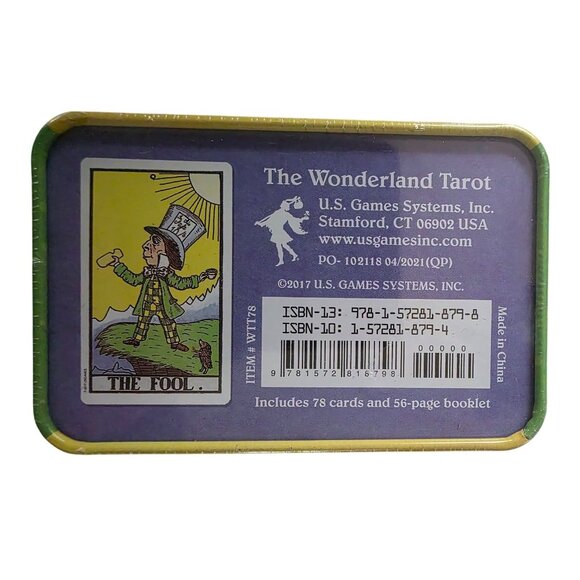 The‎ Wonderland Tarot Deck In Tin - Picture 2 of 2